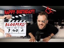 Alles Gute, Chef! 🎉 Kollegen, Outtakes & jede Menge Spaß zum 40.