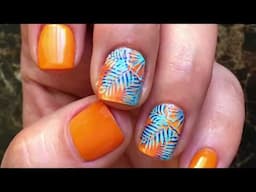 Uñas Tropicales con MoyouLondon Tropical 12