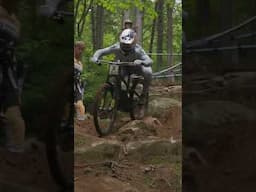 Mount Sainte Anne World Cup Practice RAW #shorts