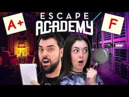 Game Grades Our Teamwork (Escape Academy full playthrough)