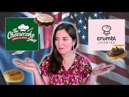 Cookie Battle: USA Vs Australia - The Cheesecake Shop Vs Crumbl Cookies | Who Reigns Supreme?