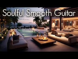 Smooth Lounge Guitar | Relaxing Chill Jazz Groove | Study Relax Sleeping | Corsica 4K Videos