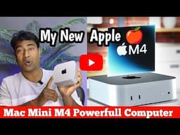 My New Apple's Latest - Mac Mini M4 Chip Powerful Computer Ever !! Unboxing & Detailed Review 2025