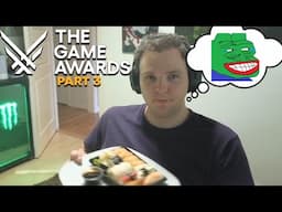 Bulldog Eating Sushi While Reacting to The Game Awards 2024 - PART 3