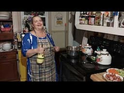 Appalachian cooking with Brenda' old timey potato soup surprise.