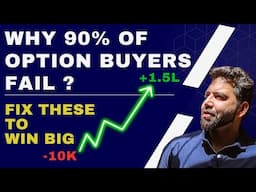 Why 90% of Option Buyers Fail ? Fix these to win big | Get pro with #equityincome