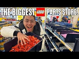 Visiting the BIGGEST LEGO Parts Store in the WORLD!