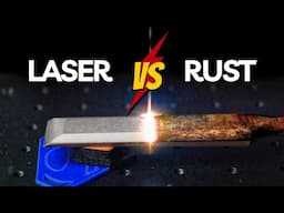 Rust Cleaning with my 20W Fiber Laser