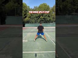 Don’t Use Only One Type of Split Step in Tennis 🎾