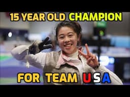 USA Fencer Wins World Cup at 15 Years Old 🥇🇺🇸