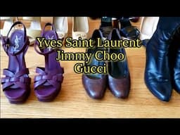 Yves Saint Laurent, Jimmy Choo, Gucci, Chanel, Dior in my Shoes Collection