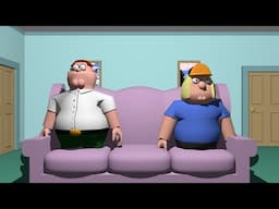 Peter Griffin Watches TV And Nothing Bad Happens