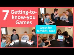 7 Easy Getting-to-know You Party Games or Ideas for Building Family Bonds