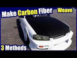 How To Make A Carbon Fiber Hood | CARX (3 Methods)