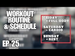 How to Build a Workout Routine and Schedule (EP25 - GYM BEGINNER SERIES)