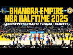 Bhangra Empire @ NBA Halftime Show (Warriors vs. Pacers) 2025