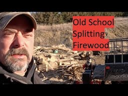 Old School Firewood Production #firewood #firewoodbusiness #fire