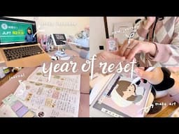 Let's talk about life, studying Japanese, making videos, journaling ✨ | Year of reset ❤️