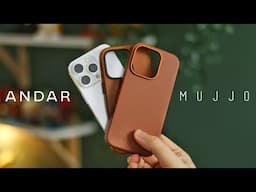 The Best iPhone 16 Pro Leather Case! (Andar vs Mujjo)