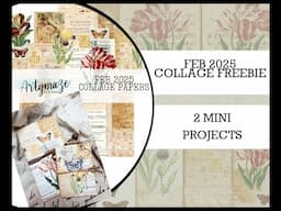 MNI Projects with the FEB 2025 Freebie Collage Papers