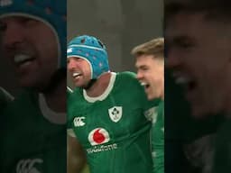 The break, the support, the try from Tadhg Beirne #rugby #teamofus #guinnessm6n