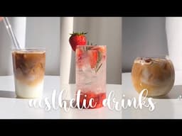 more of aesthetic homecafe tiktoks | (coffee, shakes + more!) | aesthetic drinks from tiktok