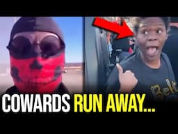 Hilarious: Black Community SCARES OFF Nazi Protestors