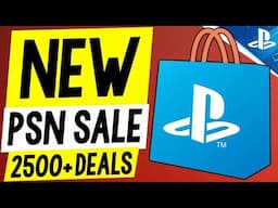 MASSIVE NEW PSN SALE LIVE NOW! PlayStation Sale With OVER 2500+ Deals (NEW PlayStation Deals 2025)