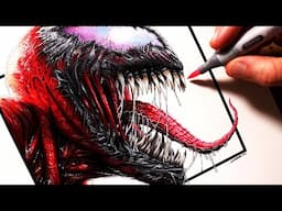 Drawing CARNAGE - VENOM: LET THERE BE CARNAGE - FAN ART