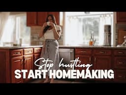 How God Taught Me to Trust Him to Embrace Slow Living as a Christian Homemaker