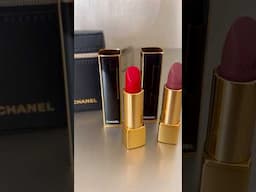 Love this Duo set by Chanel 💄 #chanelbeauty #chanel #chanelrougeallure #chanelspringsummer