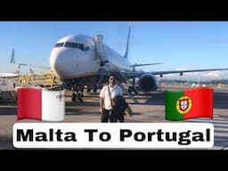 Malta.🇲🇹 To Portugal.🇵🇹 vlog || Malta || Portugal || @kulbeersohal7683