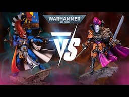 NEW Aeldari Vs NEW Harlequins: 2000pts Warhammer 40K Battle Report