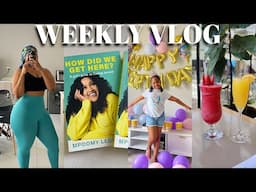 WEEKLY VLOG : HOSTING MY FAMILY, MAC MASTERCLASS, LUNCH DATE, OMOSA’S BIRTHDAY & MORE