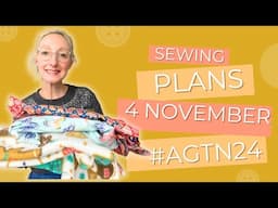 November sewing plans and gift ideas | #AGTN24 sewing challenge #fridaysews