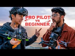 Beginner vs Pro FPV Drone Pilot || Who Captures Better Cinematic FPV Footage?