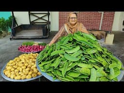 BIG FALI MAKING | Veg Village Food