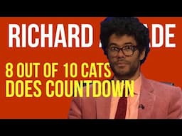 Richard Ayoade on 8 Out of 10 Cats Does Countdown (again)