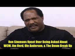 Ron Simmons Upset Over Being Asked About WCW, Jim Herd, Ole Anderson, & The Doom Break Up