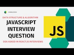 Javascript Interview Question: Check Number is Palindrome or Not |  JavaScript | DSA | ReactJS