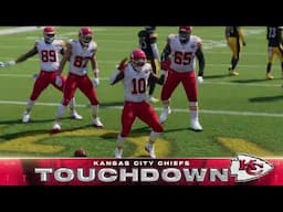 NFL Madden Sim: Kansas City Chiefs at Pittsburgh Steelers Week 17 2024