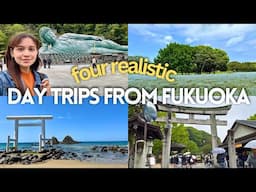 Realistic (and closest) day trips from Fukuoka 🇯🇵 Japan solo travel vlog 🎥