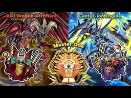 Master 1! Red Dragon Archfiend Centur-Ion Engine! My Ultimate Deck Lists! Yu-gi-oh Master Duel!