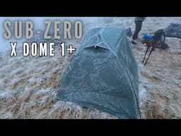 Sub Zero Lake District Winter Mountain Wild Camp in the Durston X Dome 1+ Tent