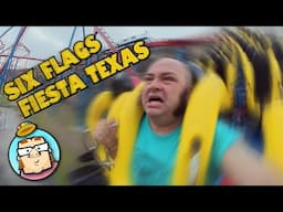 Riding Coasters at Six Flags Fiesta Texas - Behind the Scenes of the Quarry Wall - San Antonio, TX