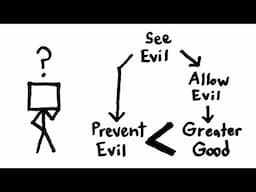 If Evils Lead to Greater Goods, Why Even Stop Evil?