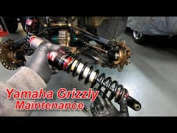 Making Elka shocks great again! Yamaha Grizzly 700 SE Maintenance time.