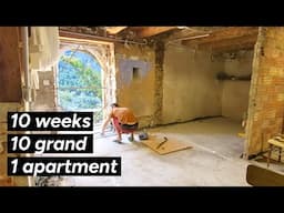 I Transformed an Old Basement into a Beautiful Apartment - 🏠 DIY Renovation