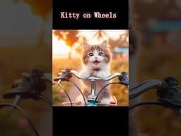 Kitty on Wheels #AI (Kitty's Wonderful Life - 4)