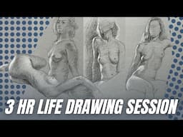 Life Drawing Sketches: 2 to 40 Minute Poses